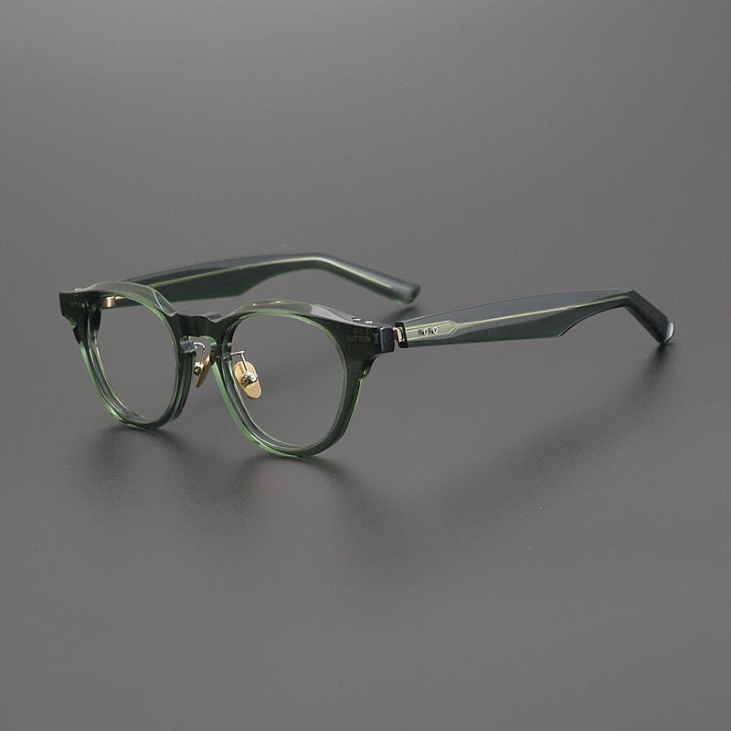 Darb Vintage Acetate Eyeglasses Frame Round Frames Southood Green