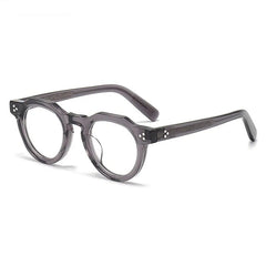Dax Geometric Retro Acetate Glasses Frame Geometric Frames Southood Gray