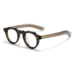 Dean Vintage Acetate Eyeglasses Frame Round Frames Southood Coffe
