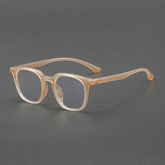 Debis TR90 Vintage Eyeglass Frame Rectangle Frames Southood Light Tea