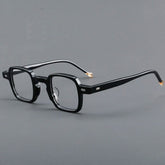 Dene Retro Small Rectangle Acetate Frames Rectangle Frames Southood Black