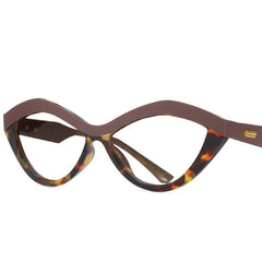 Denise New Cat Eye Glasses Frame Browline Frames Southood