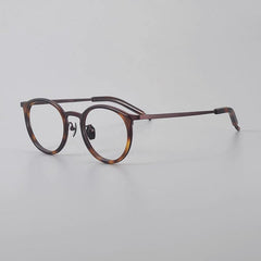 Denton Titanium Acetate Glasses Frame Round Frames Southood