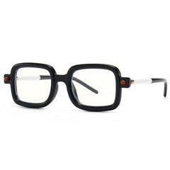Des Vintage Black Square Glasses Frame Rectangle Frames Southood