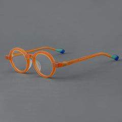 Dimash Round Acetate Optical Glasses Frame Round Frames Southood Orange