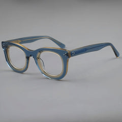 Dodd Vintage Acetate Glasses Frame Cat Eye Frames Southood Gradient Blue