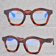 Don Handmade Acetate Glasses Frame Rectangle Frames Southood Tortoise