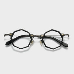 Dorion Acetate Titanium Glasses Frame Geometric Frames Southood New Black