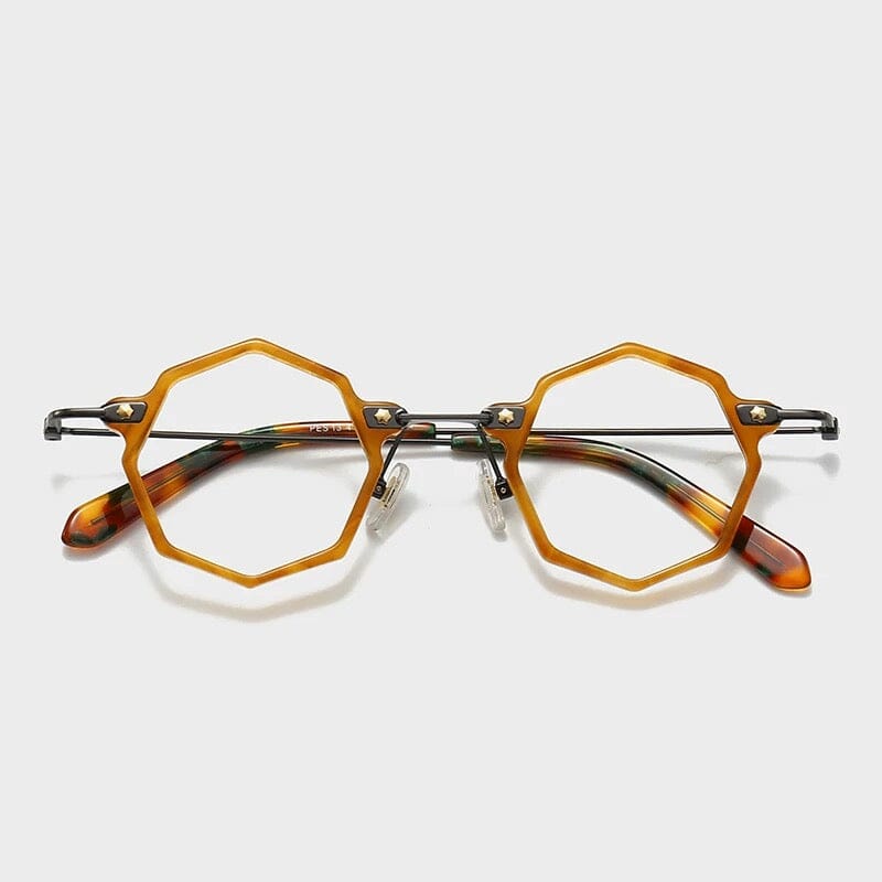 Dorion Acetate Titanium Glasses Frame Geometric Frames Southood Orange