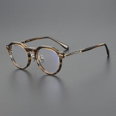 Dune Vintage Acetate Glasses Frame Round Frames Southood Amber bronze