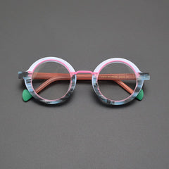 Dustin Retro Round Acetate Glasses Frame Round Frames Southood