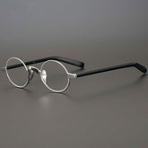 Edmari Half Frame Glasses Frame Round Frames Southood Silver