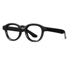 Ehren Vintage Round Eyeglasses Round Frames Southood Black