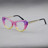 Elina Retro Cat Eye Glasses Frame Cat Eye Frames Southood Multicolor