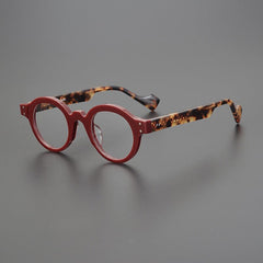 Este Round Acetate Glasses Frame Round Frames Southood Red