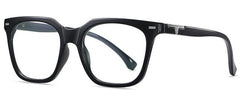 Eudora Square Glasses Frame Rectangle Frames Southood C1 bright black