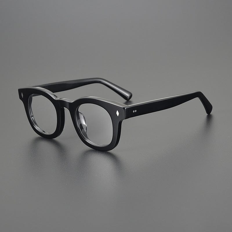 Fedor Acetate Vintage Glasses Frame Rectangle Frames Southood Black