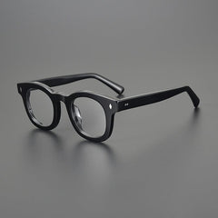 Fedor Acetate Vintage Glasses Frame Rectangle Frames Southood Black