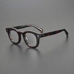 Fedor Acetate Vintage Glasses Frame Rectangle Frames Southood Leopard