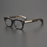 Fedor Acetate Vintage Glasses Frame Rectangle Frames Southood Leopard