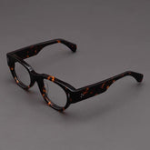Fylmer Retro Acetate Glasses Frame Oval Frames Southood Leopard