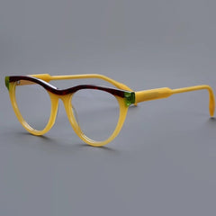 Gabbie Cat Eye Acetate Frame Cat Eye Frames Southood Yellow