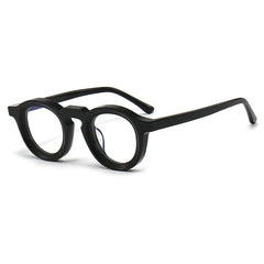 Gail Acetate Glasses Frame Round Frames Southood Black