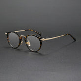 García Acetate Alloy Glasses Frame Oval Frames Southood Leopard