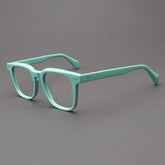 Gian Retro Acetate Glasses Frame Rectangle Frames Southood Blue