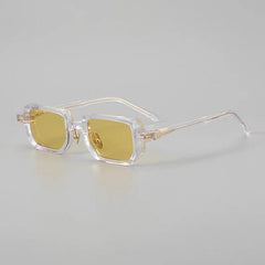 Gibbon Vintage Acetate Sunglasses Sunglasses Southood Clear(Yellow Lens)