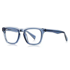 Graye Retro Square TR90 Glasses Frame Rectangle Frames Southood Clear Blue
