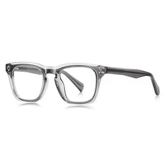 Graye Retro Square TR90 Glasses Frame Rectangle Frames Southood Clear Gray