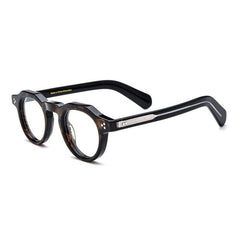 Haaland Vintage Geometric Acetate Glasses Frame Geometric Frames Southood Leopard