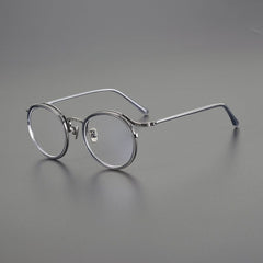Hamo Vintage Round Glasses Frame Round Frames Southood Grey