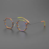 Haven Ultralight Acetate Titanium Glasses Frame Geometric Frames Southood Multicolor