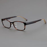 Henry Square TR90 Glasses Frame Rectangle Frames Southood Leopard