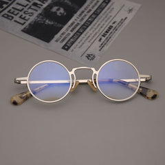 Hid Retro Round Glasses Frame Round Frames Southood Silver