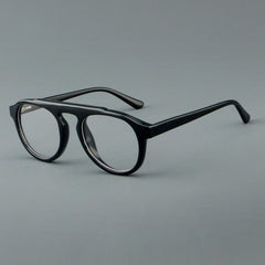 Hod Retro Aviator Acetate Glasses Frame Aviator Frames Southood Black