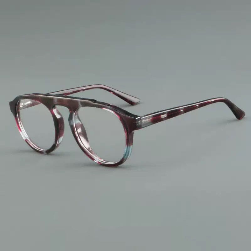 Hod Retro Aviator Acetate Glasses Frame Aviator Frames Southood Leopard
