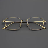 Holden Ultra Light Titanium Eyeglasses Frame Rectangle Frames Southood Gold