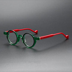 Holmes Retro Acetate Glasses Frame Round Frames Southood Green