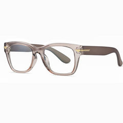 Jacob Vintage Oversized Glasses Frame Rectangle Frames Southood clear clear