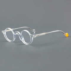 Jake Retro Round Glasses Frame Round Frames Southood Clear