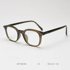 Jaren Vintage Square TR90 Eyeglasses Frame Geometric Frames Southood Olive green