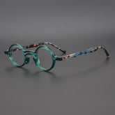 Jay Small Round Acetate Glasses Frame Round Frames Southood Green