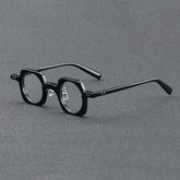 Jed Retro Punk Acetate Optical Glasses Frame Geometric Frames Southood C1Black