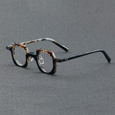Jed Retro Punk Acetate Optical Glasses Frame Geometric Frames Southood C5Leopard black