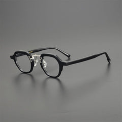 Jerome Vintage Acetate Glasses Frame Rectangle Frames Southood Black