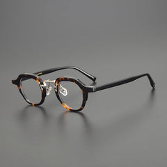 Jerome Vintage Acetate Glasses Frame Rectangle Frames Southood Leopard