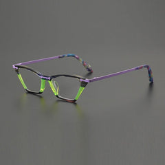 Jo Retro Acetate Eyeglasses Frame Cat Eye Frames Southood Purple